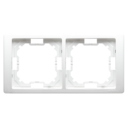 Рамка Neos BASIC 2x кратна, білий (BMRC2/11)