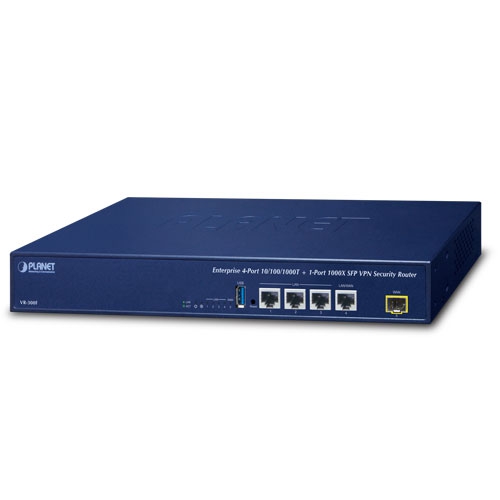 Маршрутизатор VPN 4 порти 10/100/1000T + 1 портt 1000X SFP