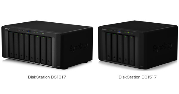 Synology представляет DiskStation DS1517 и DS1817