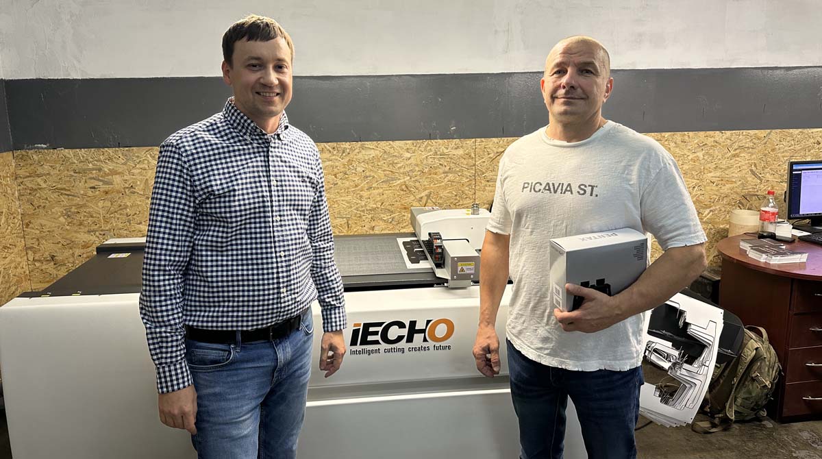 Ще одна різальна машина iECHO PK0705 Plus введена в експлуатацію в друкарні ВОЛЬФ! Ще одна різальна машина iECHO PK0705 Plus введена в експлуатацію в друкарні ВОЛЬФ!