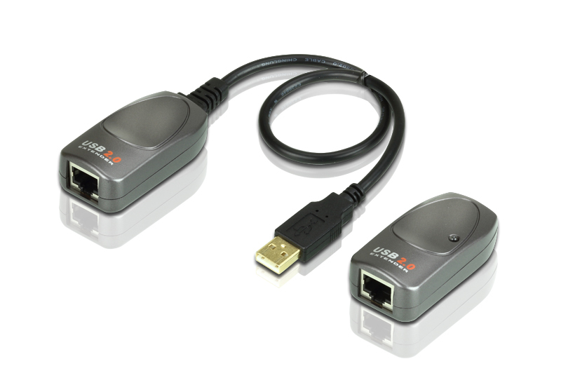 USB-удлинитель, Cat 5e до 60 м.