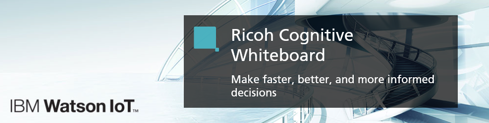 Более эффективные совещания и встречи с помощью Ricoh Cognitive Whiteboard