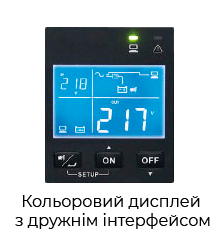Кольоровий дисплей з дружнім інтерфейсом у Delta Amplon R