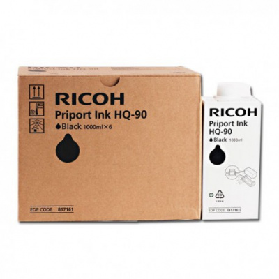 Ricoh Чорнило BLACK тип HQ90 1000 мл (817161)