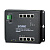 Industrial 8-Port 10/100/1000T + 2-Port 100/1000X SFP Wall-mount Managed Switch (-40~75 degrees C)