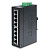 8-Port 10/100TX Industrial Fast Ethernet Switch (-40~75 degrees C operating temperature)