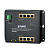 Industrial 8-Port 10/100/1000T+2-Port 100/1000X SFP Wall-mount Managed PoE Switch (-40~75 degrees C)