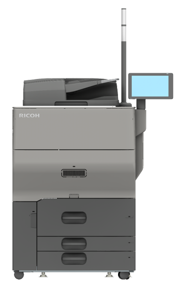 Ricoh Pro™ C5300S, 65 стор./хв., високопродуктивний повнокольоровий мережевий принтер, копір,сканер<br />

