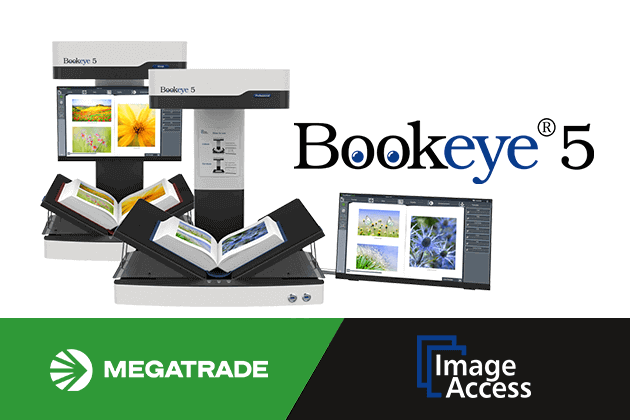 Мегатрейд поповнює портфоліо продуктів інноваційними книжковими сканерами Image Access Bookeye