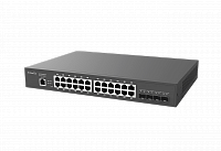 Комутатор EnGenius ECS1528T Cloud Managed Switch 24-port GbE 4xSFP+ L2+ 19i